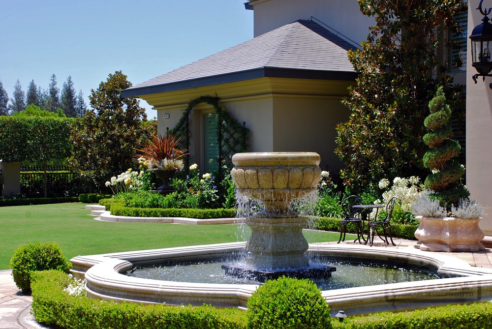 Outdoor Fountain Installation in Carmel-By-The-Sea CA