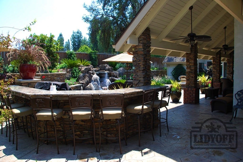 Residential Outdoor Kitchen Installation in Fresno CA