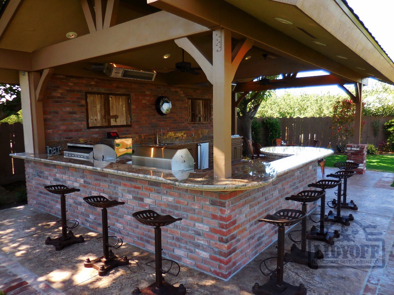 Carvalho Outdoor Kitchen Fresno Landscaping