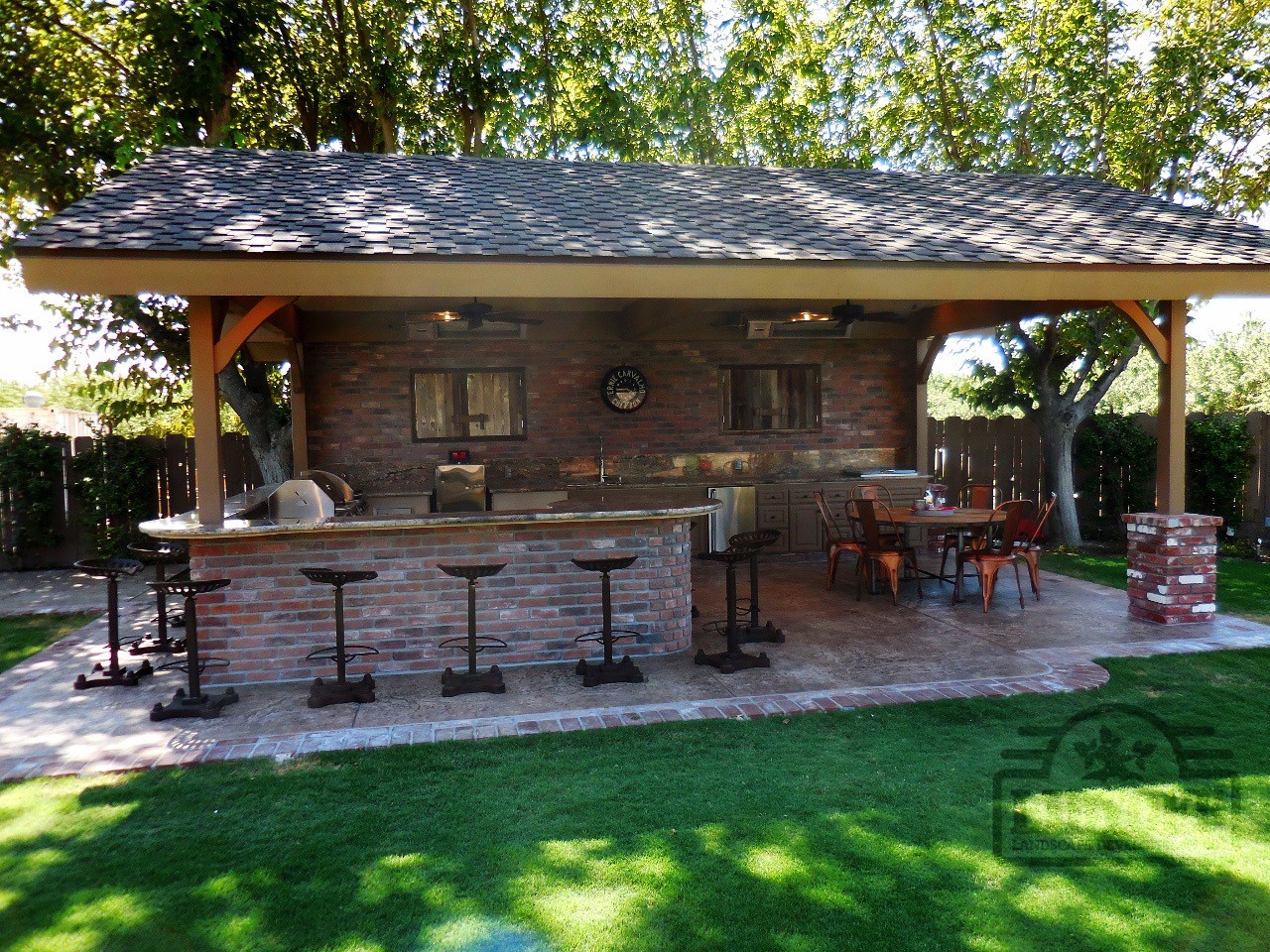 country outdoor kitchen design